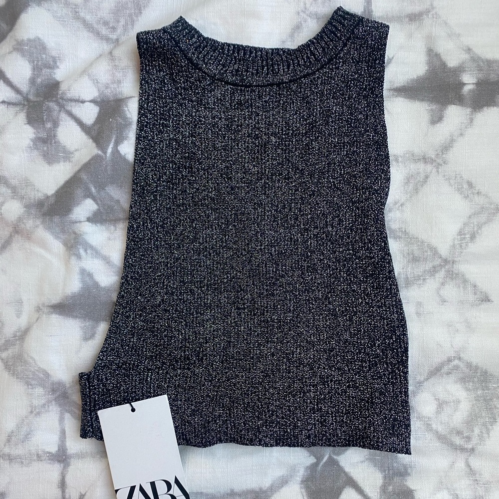 Sparkly Zara Halter Neck Top